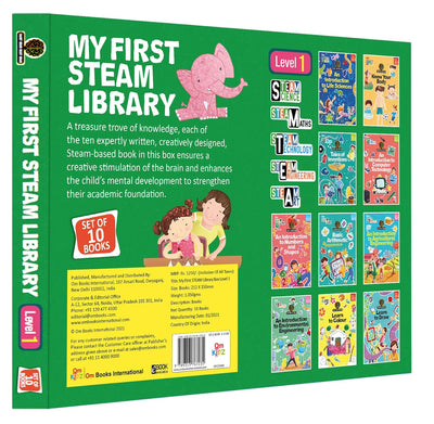 My First Steam Library by Shweta Sinha, Swayam Ganguly [Paperback] Set of 10 Books