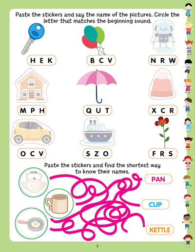 Words Play With Sticker Book [Paperback]