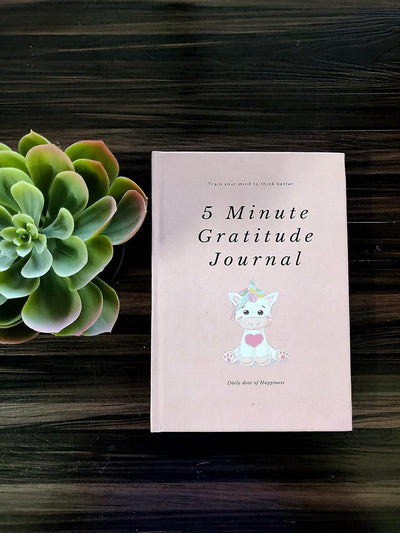 5 Minute Gratitude Journal by Sanjyot Wankhede [Hardcover]