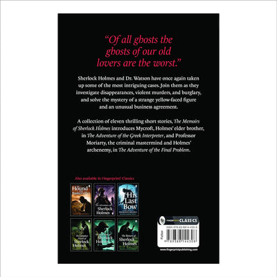 The Memoirs of Sherlock Holmes by Sir Arthur Conan Doyle [Paperback]