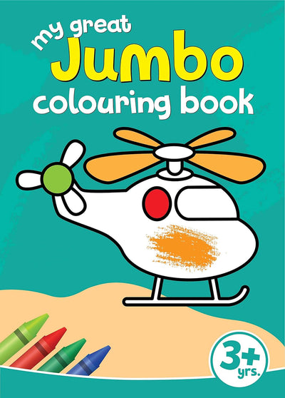 My Great Jumbo Colouring Book by Team Pegasus [Paperback]