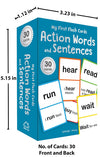 My First Flash Cards: Action Words and Sentences [Paperback]