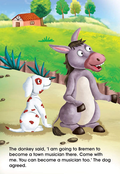 The Bremen Town Musicians - Story Book by Team Pegasus [Paperback]