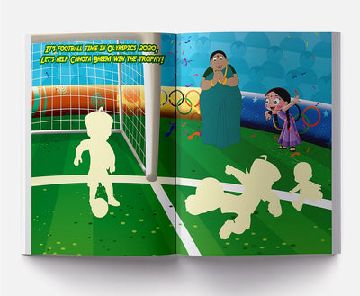Chhota Bheem - Ready for the Olympics by Wonder House Books [Paperback]