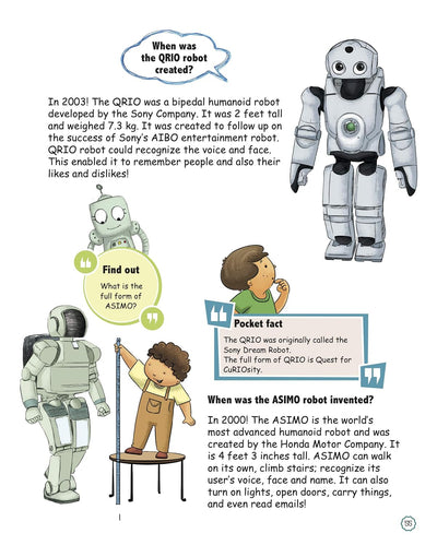 Encyclopedia: Amazing Questions & Answers Robot by Om Books Editorial Team [Paperback]