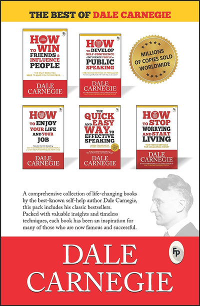 The Best of Dale Carnegie by Dale Carnegie (Set of 5 Books) Dale Carnegie [Paperback]