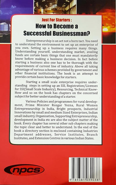 Just For Starters: How To Become A Successful Businessman? [Paperback]