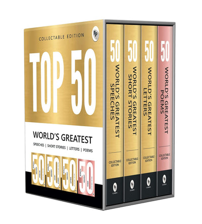 Top 50 World’s Greatest Short Stories - Set of 4 Books [Paperback]