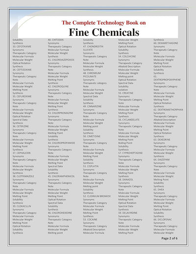 The Complete Technology Book on Fine Chemicals by NIIR BOARD OF CONSULTANTS & ENGINEERS [Paperback]