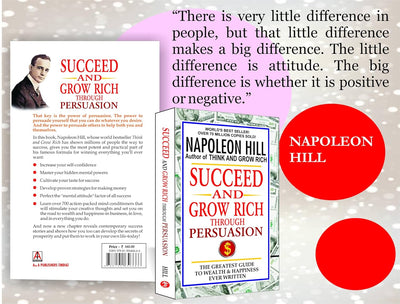 Succeed And Grow Rich Through Persuasion by Napoleon Hill [Paperback]