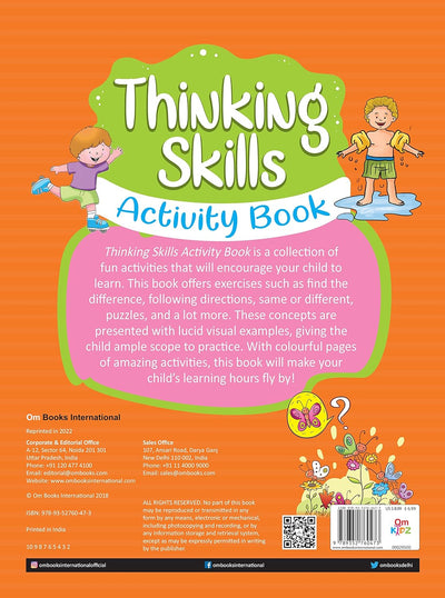 Thinking Skills Activity Book by Om Books Editorial Team [Paperback]