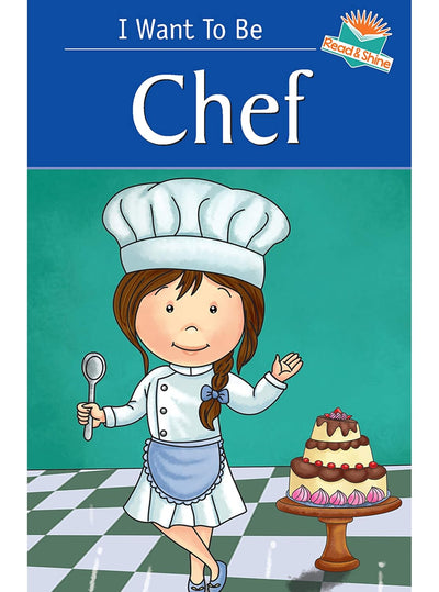 I want to be Chef - Self Reading book for 5-6 years old kids with free Audio Book by Team Pegasus [Paperback]