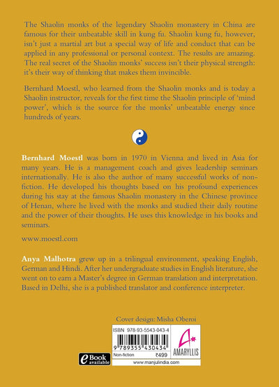Shaolin: How To Win Without Fighting by Bernhard Moestl & Anya Malhotra [Hardcover]