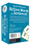 My First Flash Cards: Action Words and Sentences [Paperback]