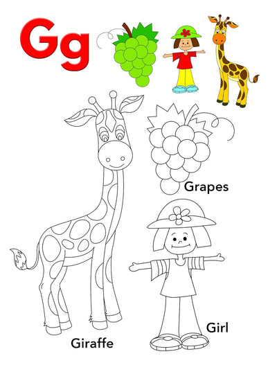 ABC Copy Colouring Book [Paperback]