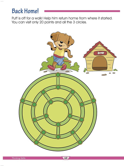 Thinking Skills Activity Book by Om Books Editorial Team [Paperback]