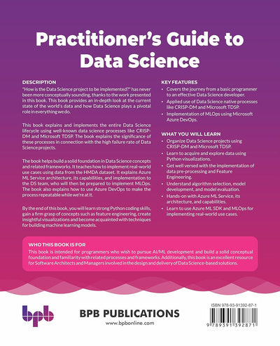Practitioner’s Guide to Data Science by Nasir Ali Mirza [Paperback]