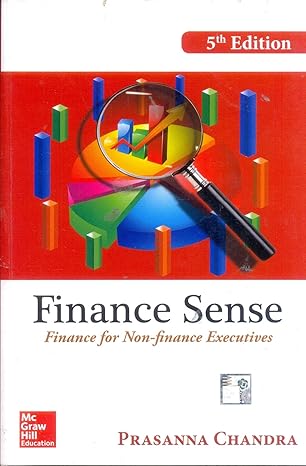 Finance Sense by Prasanna Chandra [Paperback]