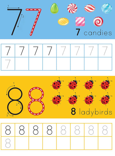 Numbers 1-10 by Team Pegasus [Paperback]