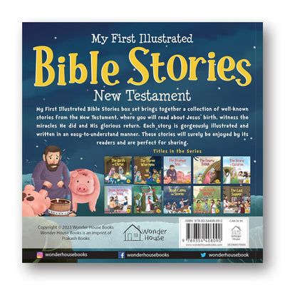 My First Illustrated Bible Stories from New Testament [Boxed Set of 10] [Paperback]