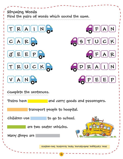 Play With Sticker - Vehicles [Paperback]