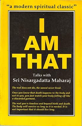 I am That: Talks with Sri Nisargadatta Maharaj by Sudhakar Dikshit, Sri Nisargadatta Maharaj & Sudhakar S. Dikshit [Paperback]