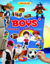 Sticker Activity Book -Boy by Dreamland Publications [Paperback]