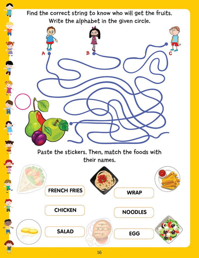 Play With Sticker-food [Paperback]