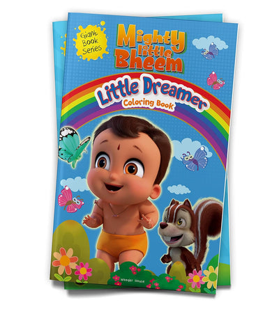 Mighty Little Bheem - Little Dreamer Coloring Book by Wonder House Books [Paperback]