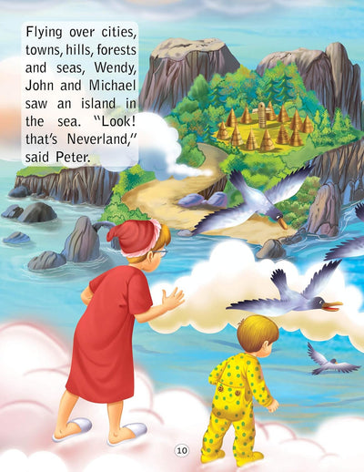 Peter Pan Illustrated Story Book for Children by Dreamland Publications [Paperback]