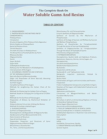 WATER SOLUBLE GUMS AND RESINS by H. PANDA [Paperback]