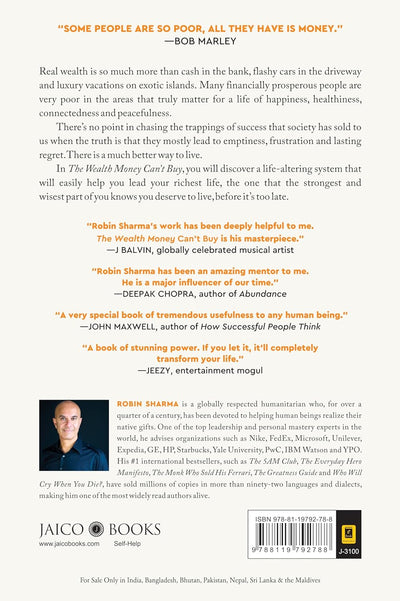 The Wealth Money Can't Buy by Robin Sharma [Paperback]
