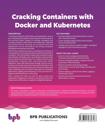 Cracking Containers with Docker and Kubernetes by Nisarg Vasavada, Dhwani Sametriya [Paperback]