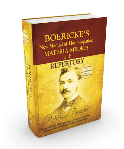 Boericke's New Manual of Homeopathic Materia Medica with Repertory by Garth W. Boericke [Hardcover]