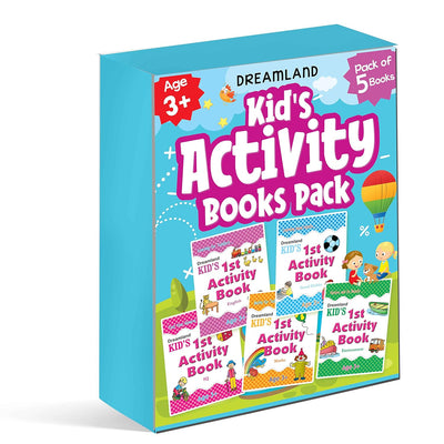 Kid's 1st Activity Five Books Pack [Paperback]