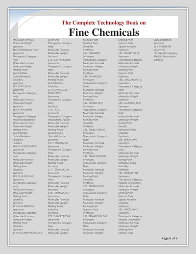 The Complete Technology Book on Fine Chemicals by NIIR BOARD OF CONSULTANTS & ENGINEERS [Paperback]