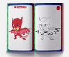 Its Time to be a Hero: PJ Masks - Giant Coloring Book For Children [Paperback]