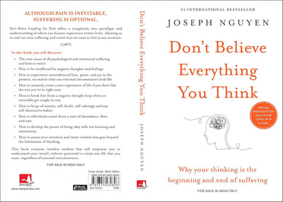 Don't Believe Everything You Think by Joseph Nguyen [Hardcover]