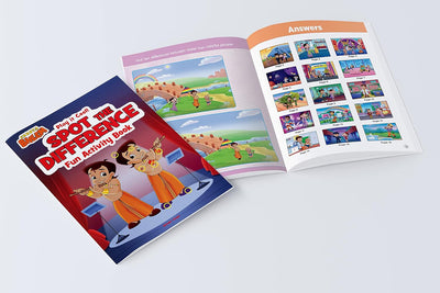 Chhota Bheem - Play It Cool! Spot The Difference [Paperback]