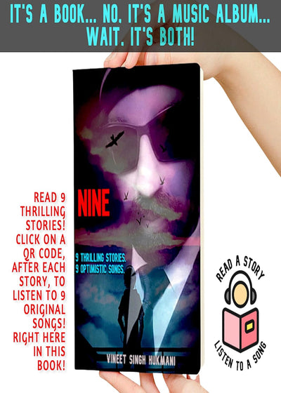 NINE. ( 9 Thrilling Stories. 9 Optimistic Songs ) by VINEET SINGH HUKMANI [Paperback]