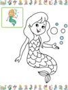 My First Mermaid Colouring Book by Team Pegasus [Paperback]