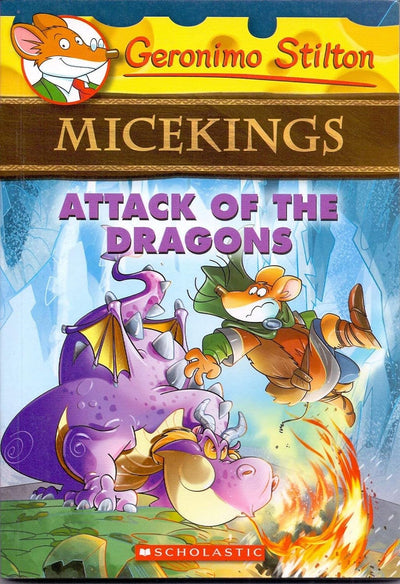Attack of the Dragons by Stilton, Geronimo [Paperback]