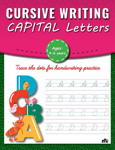 Cursive Writing Capital Letters [Paperback]