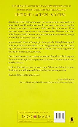 Timeless Thoughts for Today by Napoleon Hill, Judith Williamson [Paperback]