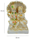 Lord Vishnu & Goddess Laxmi Idol Handicraft Statue for Religious Murti Pooja Gift Temple Home Decor Decorative Showpiece