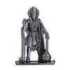 Hindu Gods : Hanuman Ji Idol Statue for Car & Home Temple - Exquisite Statue of Bajrang Bali with Gada (Grey)