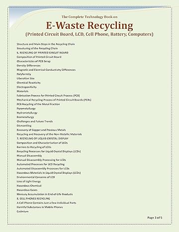 E-Waste Recycling [Hardcover]