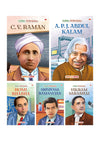 Indian Scientists - Biographies (Set of 5 Books): CV Raman, Homi Bhabha, Ramanujan, Vikram Sarabhai, Abdul Kalam by Maple Press [Paperback]