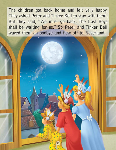 Peter Pan Illustrated Story Book for Children by Dreamland Publications [Paperback]