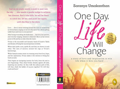 One Day, Life Will Change by Saranya Umakanthan [Paperback]